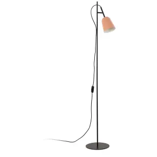 Торшер STUDIO розовый абажур 1xE14