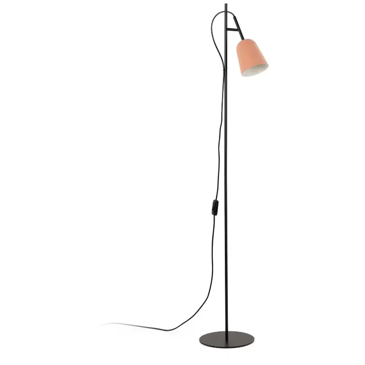 Торшер STUDIO розовый абажур 1xE14