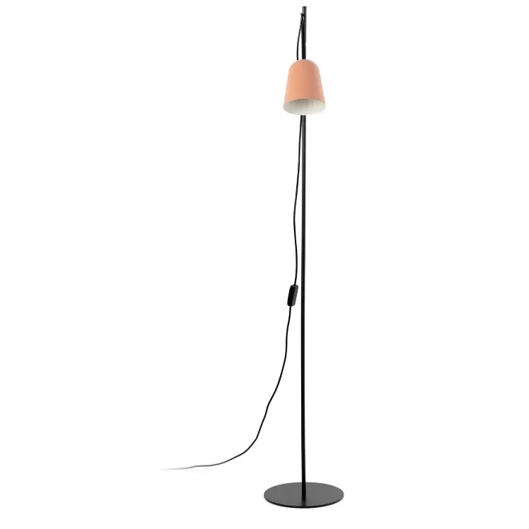 Торшер STUDIO розовый абажур 1xE14