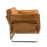 Кресло из кожи цвета Camel 5169