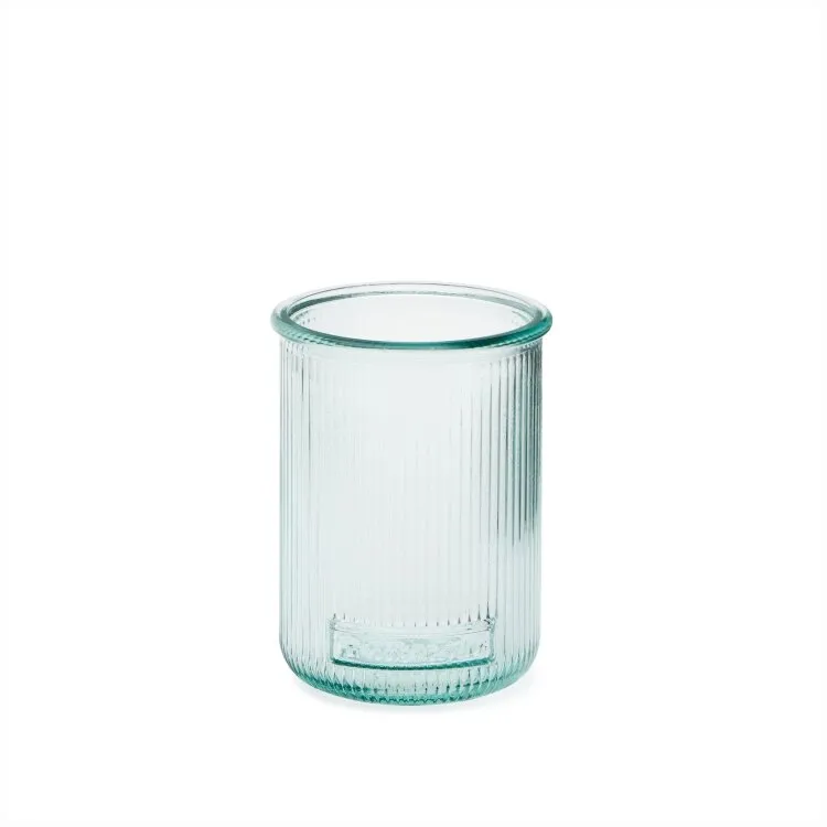 Ваза маленькая Milma из переработанного прозрачного стекла