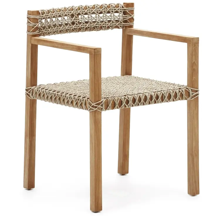Giverola Стул из массива тикового дерева