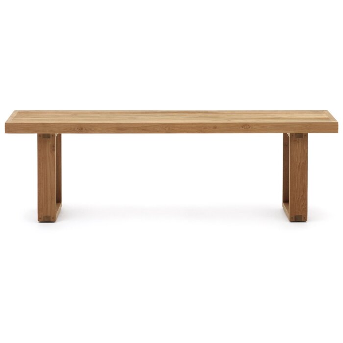 Canadell Уличная скамейка из 100% переработанного тикового дерева 170 см