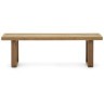 Canadell Уличная скамейка из 100% переработанного тикового дерева 170 см