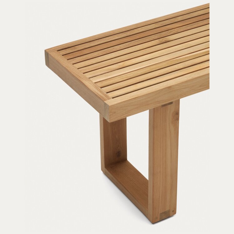Canadell Уличная скамейка из 100% переработанного тикового дерева 170 см