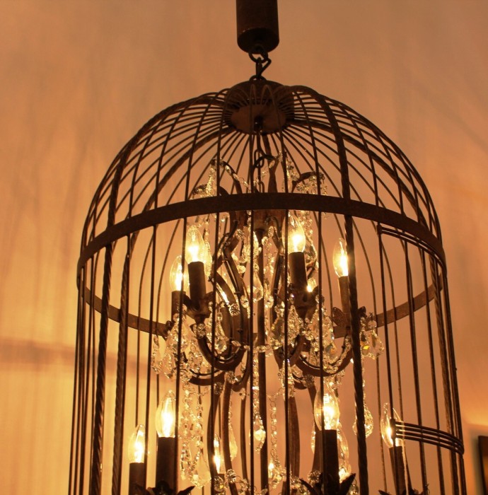 Люстра Vintage birdcage 5006–D4+4