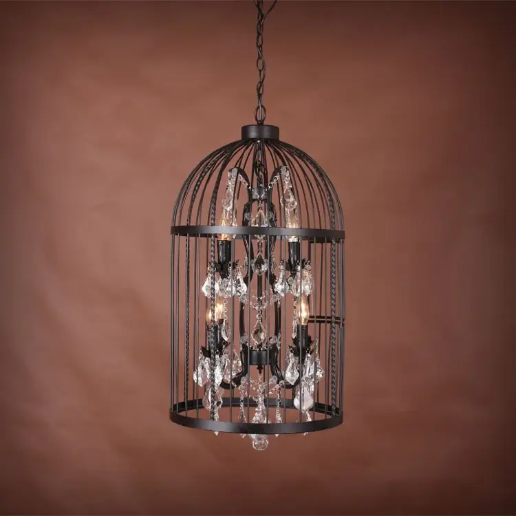 Люстра Vintage birdcage 5006–D4+4