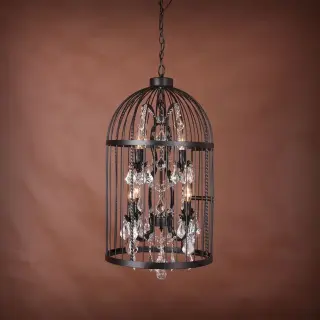 Люстра Vintage birdcage 5006–D4+4