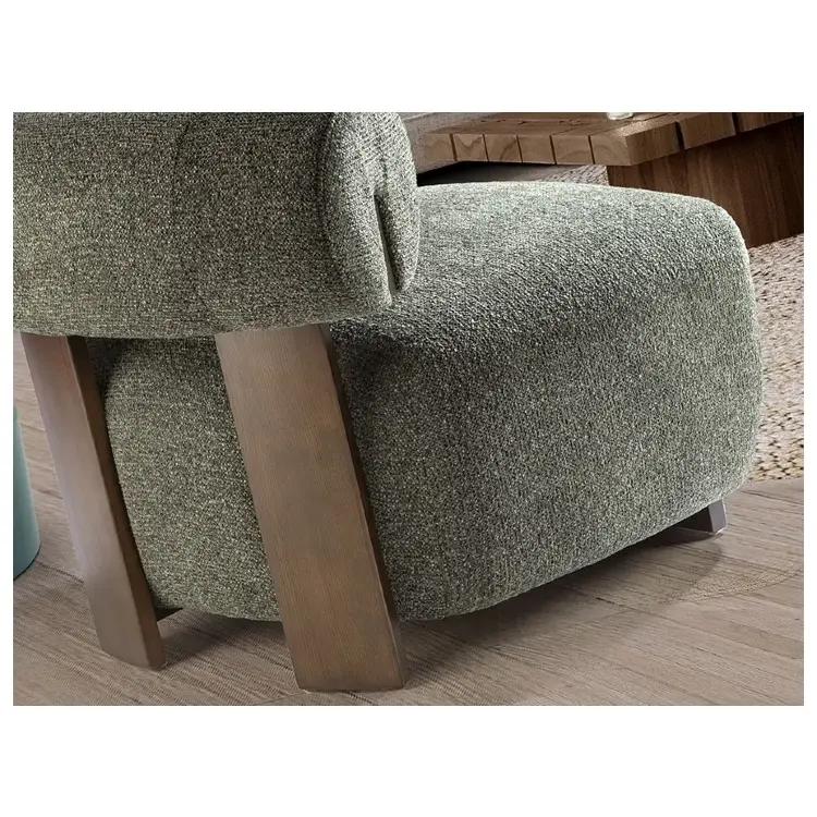 Topaz Кресло орех/зеленый