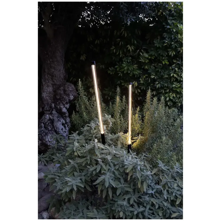 Лампа Bambou 1068 с шипом черная LED 8W 2200K