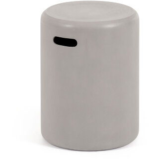 Столик Taimi из бетона в сером цвете 35 см