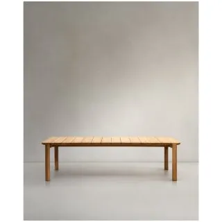 Стол Icaro из массива тикового дерева, 220 x 102 см