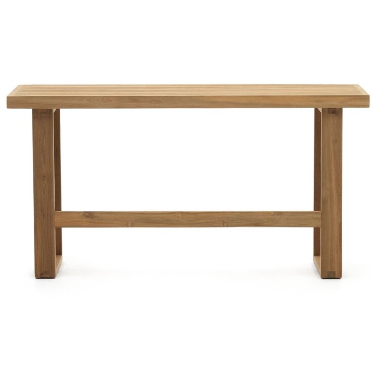 Canadell Уличная скамейка из 100% переработанного тикового дерева 130 см