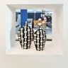 Ваза Black And White Narrow Mouth Vase A