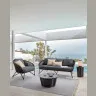 Круглый журнальный столик Vilandra из бетона для улицы