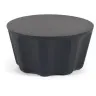 Круглый журнальный столик Vilandra из бетона для улицы