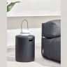 Столик Taimi из бетона в черном цвете