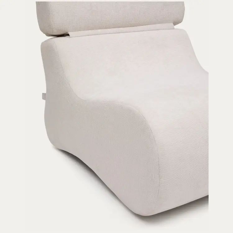 Club Кресло перламутрового цвета из шенилла