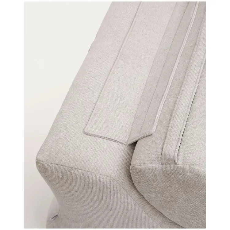 Club Кресло перламутрового цвета из шенилла