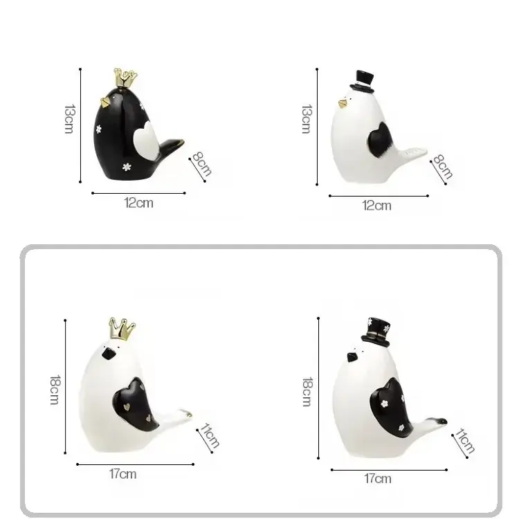 Комплект фигурок Love birds L