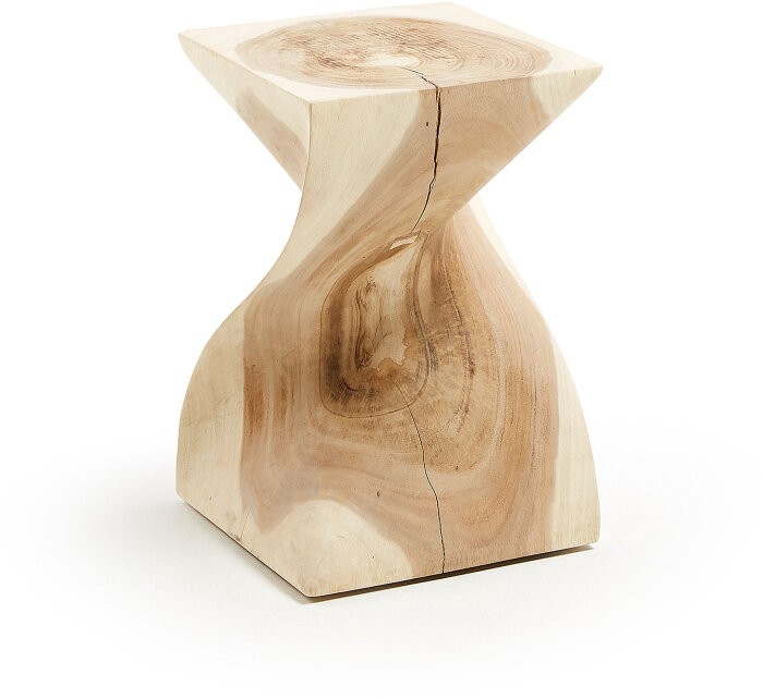 Приставной столик Hakon из массива альбиции