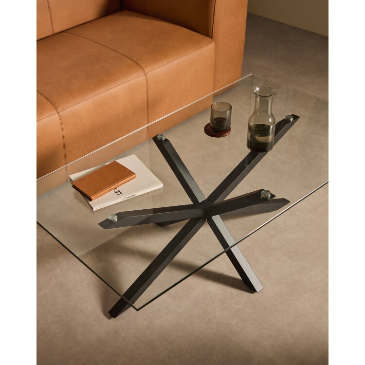 Стол журнальный Argon черный металл