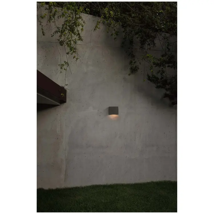 GROT 160 Уличный настенный светильник цементно-серый LED 6W 3000K