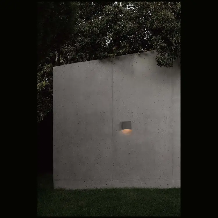 GROT 160 Уличный настенный светильник цементно-серый LED 6W 3000K