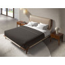 Кровать 7194 из экокожи цвета норки 180 х 200 см