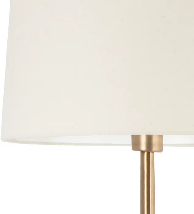 Торшер Rem бронза / бежевый