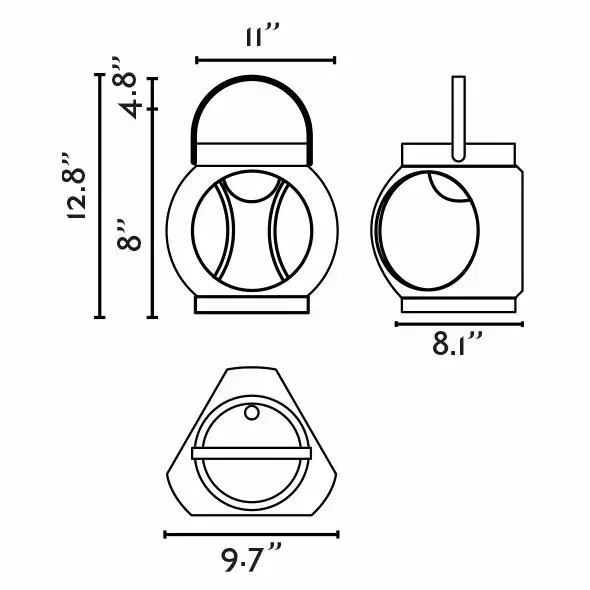 Переносной светильник Candela