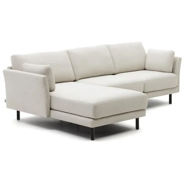 Gilma 3-х местный диван с правым/левым шезлонгом с черными ножками 260 cm