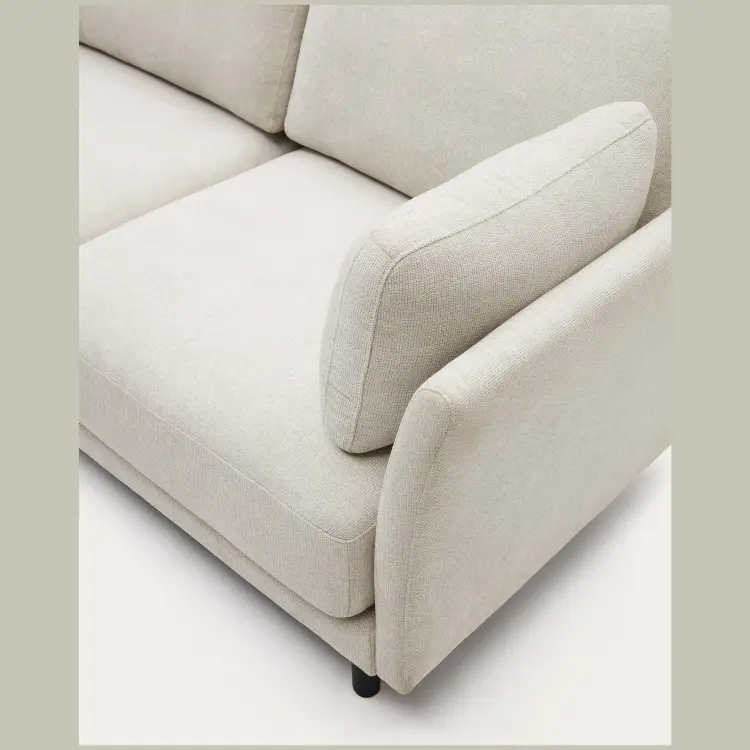 Gilma 3-х местный диван с правым/левым шезлонгом с черными ножками 260 cm