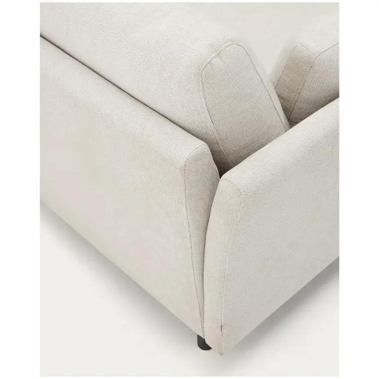 Gilma 3-х местный диван с правым/левым шезлонгом с черными ножками 260 cm