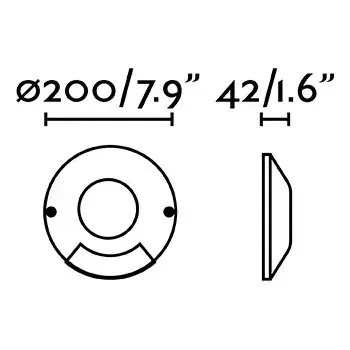 Уличный светильник Loth-1 черный