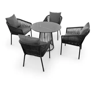 Комплект ПАТИО Черный металлик