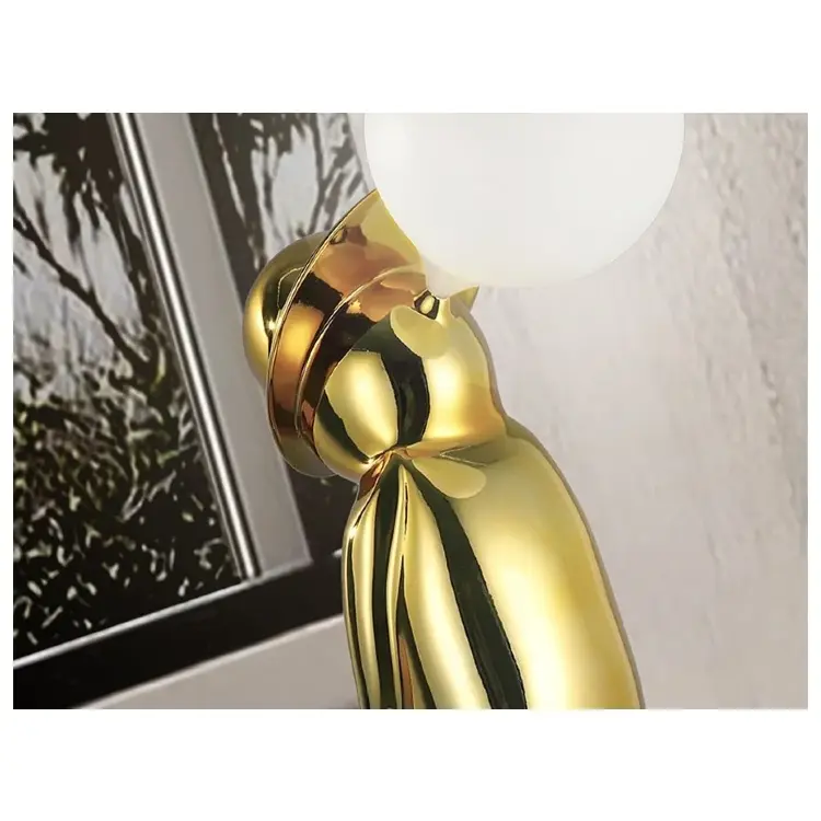 Торшер Mr Bubble 1L - золотой