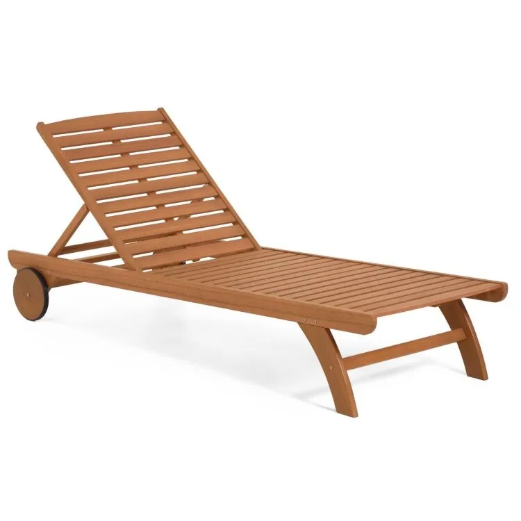 Шезлонг Beila из массива эвкалипта