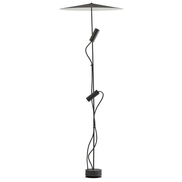 CLAP 1266 Черный маяк 2х6Вт 3000К 38° с экраном