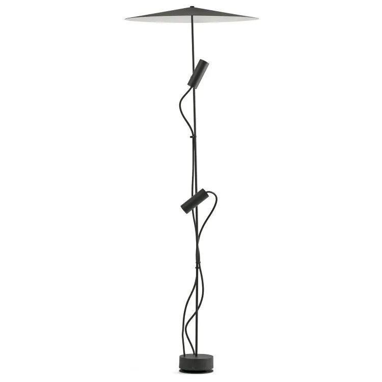 CLAP 1266 Черный маяк 2х6Вт 3000К 38° с экраном