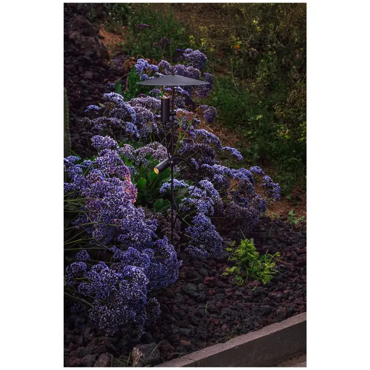 CLAP 1266 Черный маяк 2х6Вт 3000К 38° с экраном