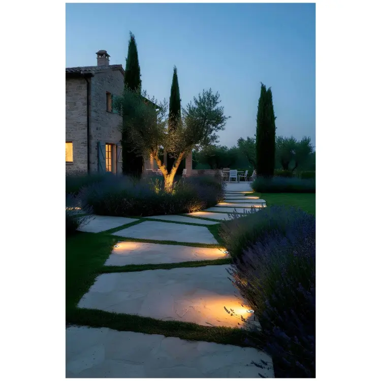 Уличный светодиодный светильник Kane-1 никель 3W 3000K