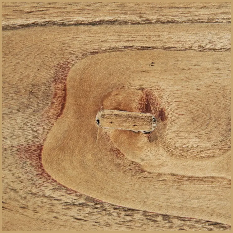 Прямоугольный раздвижной стол Berca натуральный цвет 180x90