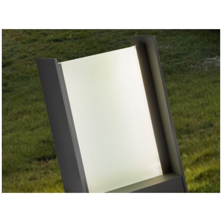 Matia Маяк для наружного освещения серый H30 IP65