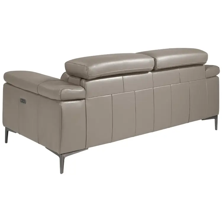 2-х местный диван 6121/5320-2P с обивкой из кожи и механизмом relax