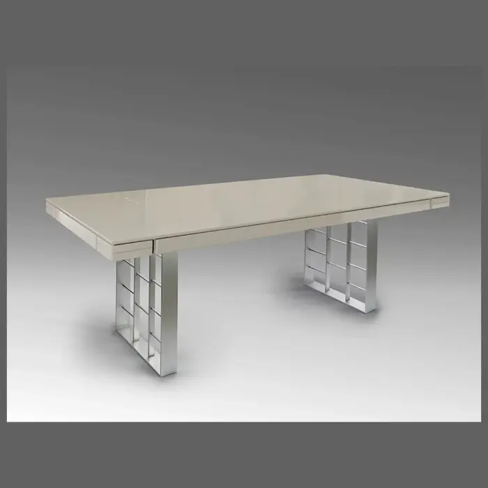 Vita Обеденный стол пепельно-серый/серебристый 240