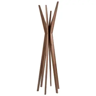 Вешалка для одежды 3238 / AC2208 из орехового дерева