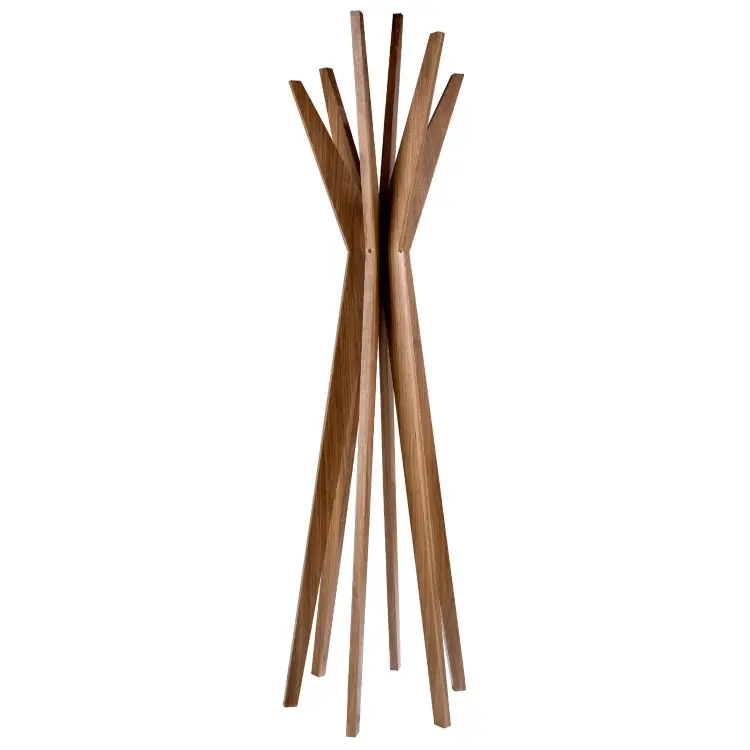 Вешалка для одежды 3238 / AC2208 из орехового дерева