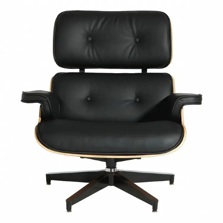 Кресло Eames Lounge с оттоманкой