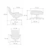 Кресло Eames Lounge с оттоманкой